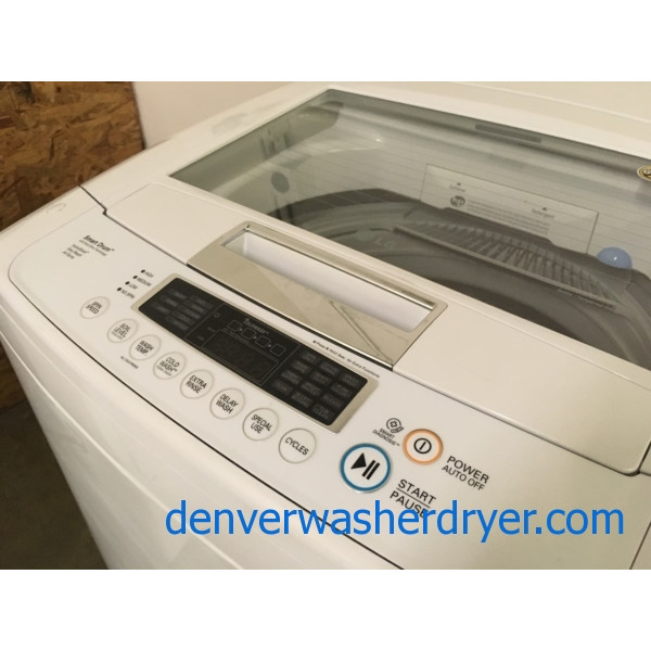 Lovely LG, Top-Load Washer, Direct-Drive, HE, Energy-Star, Quality Refurbished, 1-Year Warranty!