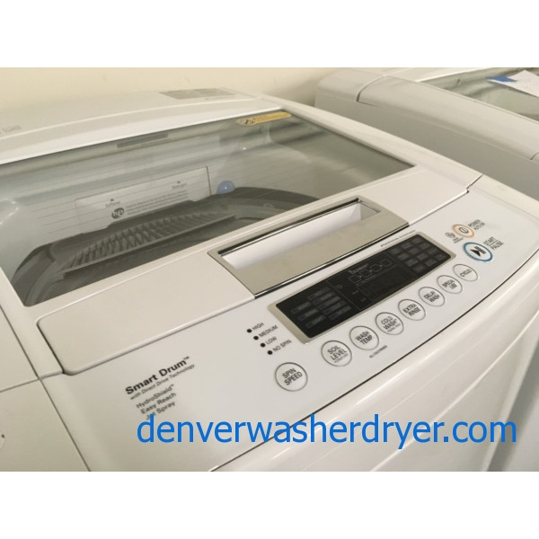 Lovely LG, Top-Load Washer, Direct-Drive, HE, Energy-Star, Quality Refurbished, 1-Year Warranty!
