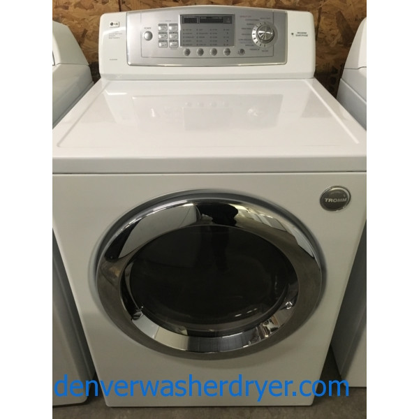 Great LG TROMM Dryer, HE, 220V, 27", Quality Refurbished, 1Year