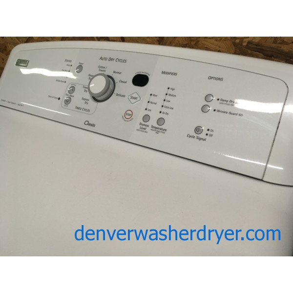 Kenmore ELITE Oasis Dryer, 29″, 220V, Wrinkle Guard, Super Capacity, Quality Refurbished, 1-Year Warranty!