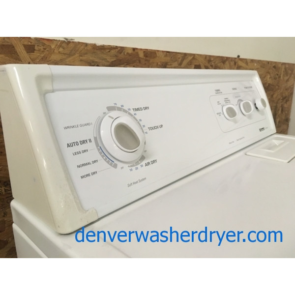 Wonderful Kenmore 80 Series Dryer, 220V, 29″ Wide, Quality Refurbished, 1-Year Warranty!