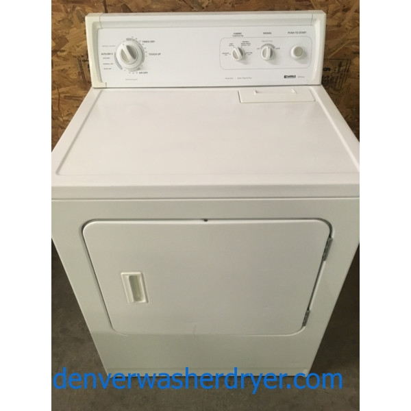 Wonderful Kenmore 80 Series Dryer, 220V, 29″ Wide, Quality Refurbished, 1-Year Warranty!
