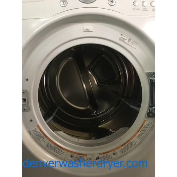 Great LG TROMM Dryer, White, GAS, Wrinkle Care, Capacity 7.3 Cu.Ft