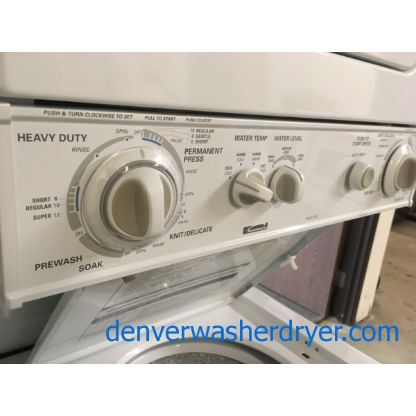 Heavy-Duty Kenmore Unitized Washer/Dryer, Capacity 1.5 Cu.Ft., Quality Refurbished, 1-Year Warranty!