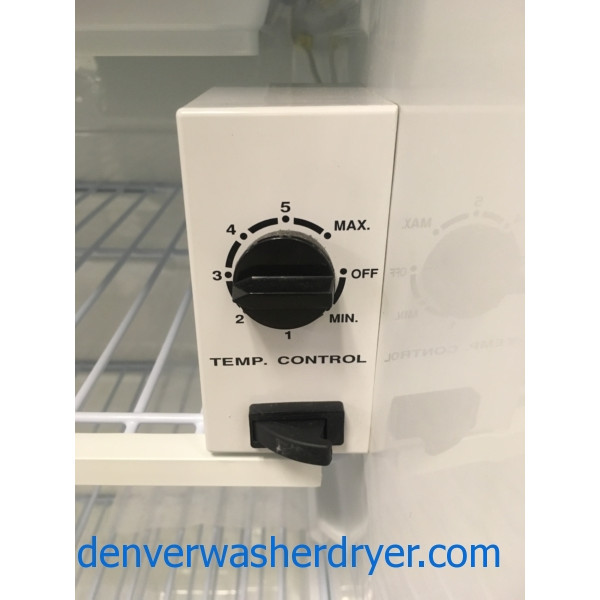 Great Kenmore Refrigerator, 5.8 Cu. Ft. White, 21″ Wide by 53″ Tall, Quality Refurbished, 1-Year Warranty!