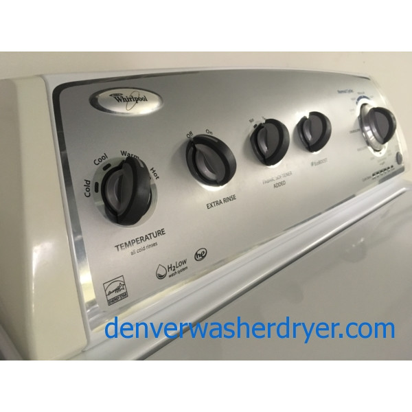 Wonderful Whirlpool Washer, Eco-Boost, HE, Energy-Star, Quality Refurbished, Wash Plate Style, 1-Year Warranty!