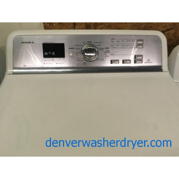 Marvelous Maytag Bravos Washer And Dryer , Electric, HE, Steam, Sanitary, Quality Refurbished, 1-Year Warranty!