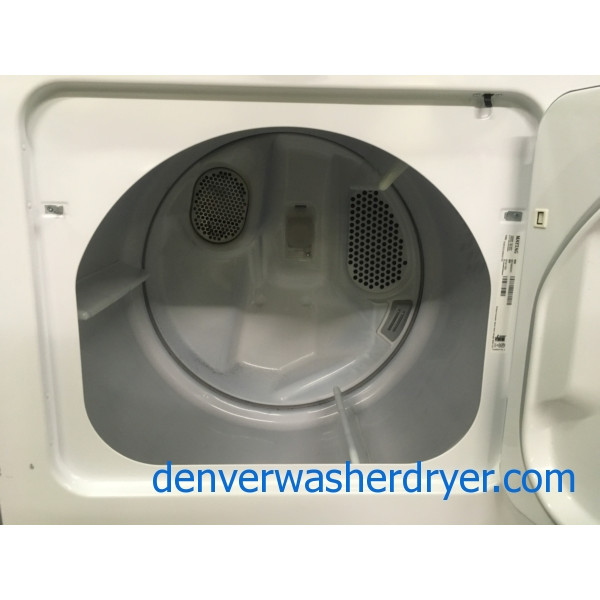 Awesome Maytag Dryer, 29″ Wide, 220V, Sanitize Cycle, Large Capacity, Quality Refurbished, 1-Year Warranty!