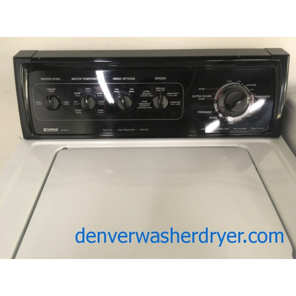 Kenmore 90 Series Washing Machine, Heavy-Duty, Agitator, Quality Refurbished, 1-Year Warranty!