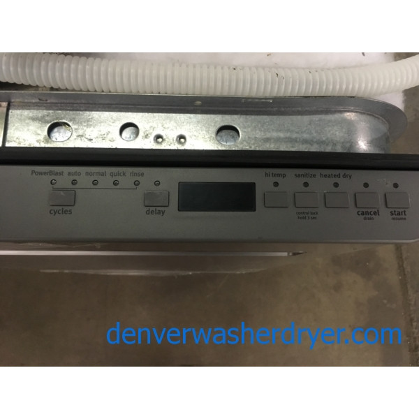 NEW! Maytag Dishwasher, Built-In, Fingerprint Resistant Steel, Sanitize, 1-Year Warranty!