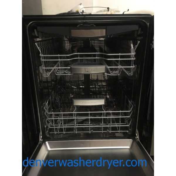 New! BOSCH 800 Series Dishwasher, SilencePlus, 24" Tall, Stainless