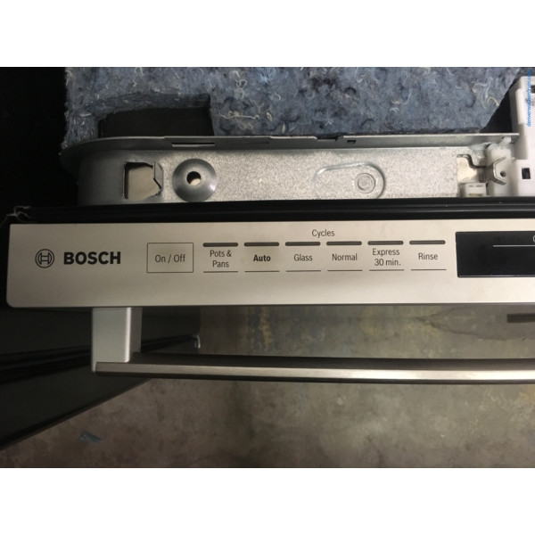 New! BOSCH 800 Series Dishwasher, SilencePlus, 24" Tall, Stainless