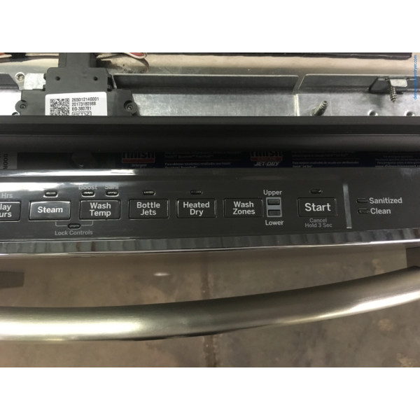 NEW!! GE Dishwasher, Fingerprint Resistant Slate, BuiltIn, 3 Racks