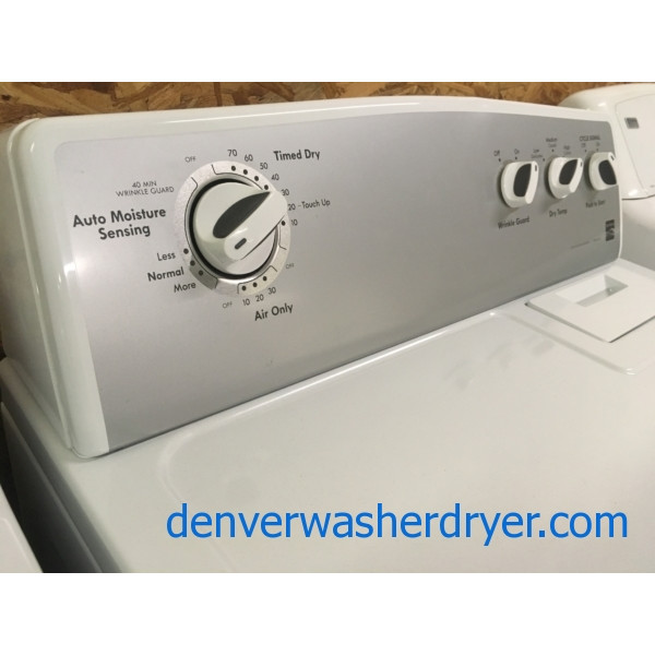 Nice Kenmore 500 Series Dryer, Electric, 29″ Wide, Moisture Sensing, Quality Refurbished, 1-Year Warranty!