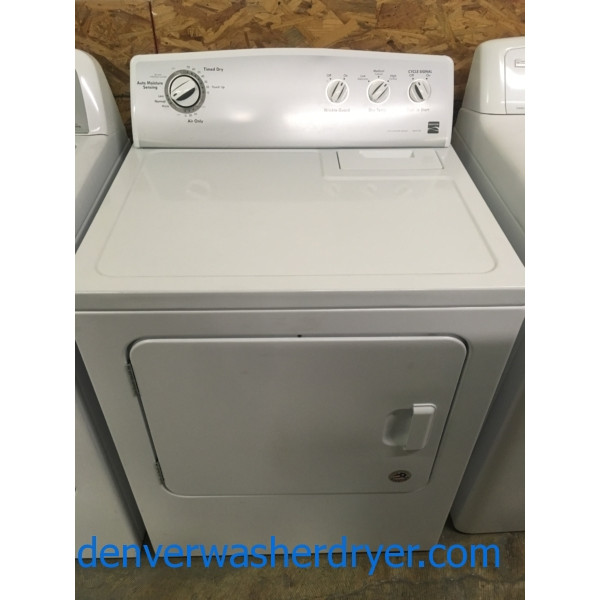 Nice Kenmore 500 Series Dryer, Electric, 29″ Wide, Moisture Sensing, Quality Refurbished, 1-Year Warranty!