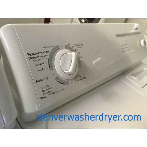 Nice Kenmore 80 Series Set, Electric, Agitator, 29″ Wide, Super Capacity, Quality Refurbished, 1-Year Warranty!