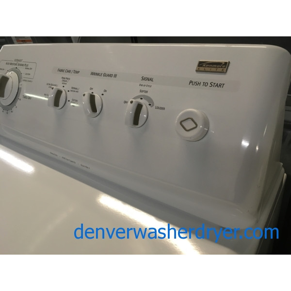 Kenmore ELITE Dryer, King Size Capacity, HeavyDuty, 220V, Wrinkle
