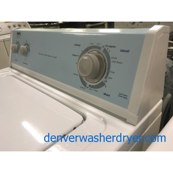 Inglis by Whirlpool Washer 5091 Denver Washer Dryer
