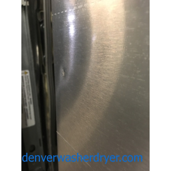 NEW!! Whirlpool Stainless Dishwasher, Plastic Tall Tub, BuiltIn