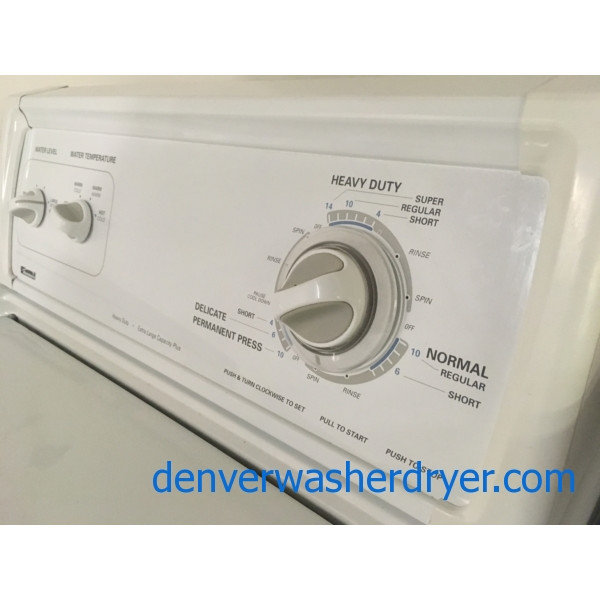 HeavyDuty Kenmore Washer, Direct Drive, 24" Wide, Agitator, Quality