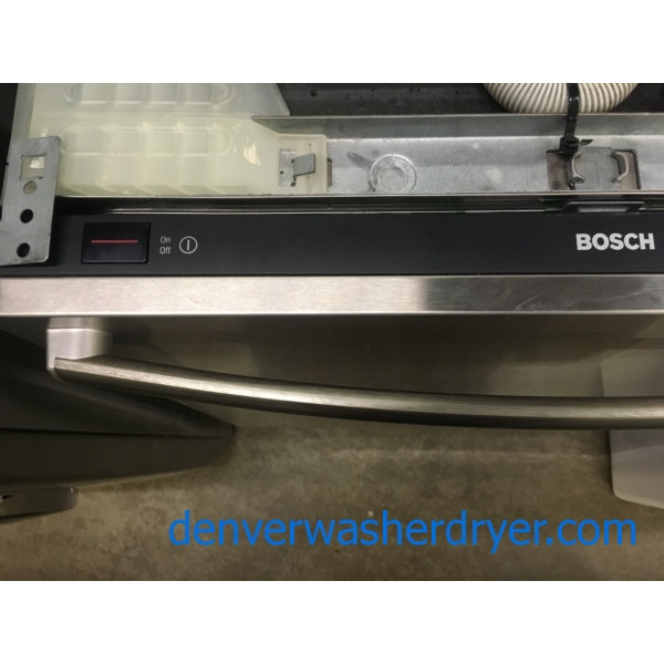 Lovely BOSCH Integra 300 Dishwasher, BuiltIn, Stainless,NSF Certified Sanitize, 2 Racks