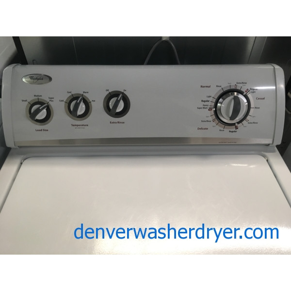 Wonderful Whirlpool Washer, Direct Drive, Agitator, Capacity 3.5 Cu.Ft., Quality Refurbished, 1