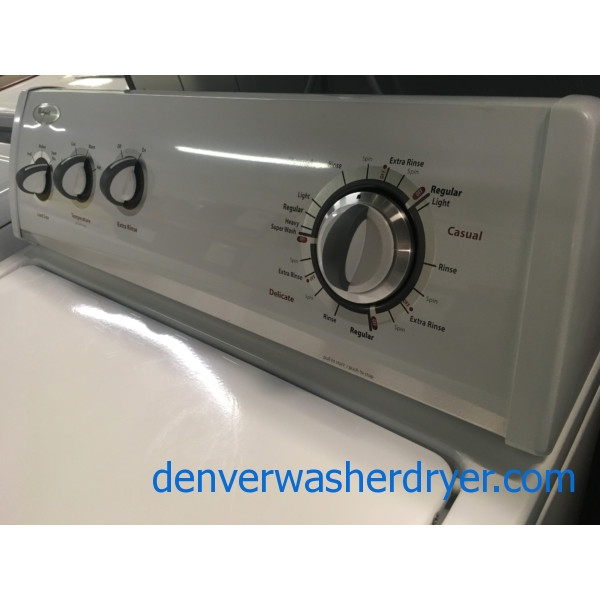 Wonderful Whirlpool Washer, Direct Drive, Agitator, Capacity 3.5 Cu.Ft., Quality Refurbished, 1