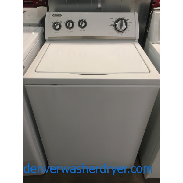 Wonderful Whirlpool Washer, Direct Drive, Agitator, Capacity 3.5 Cu.Ft
