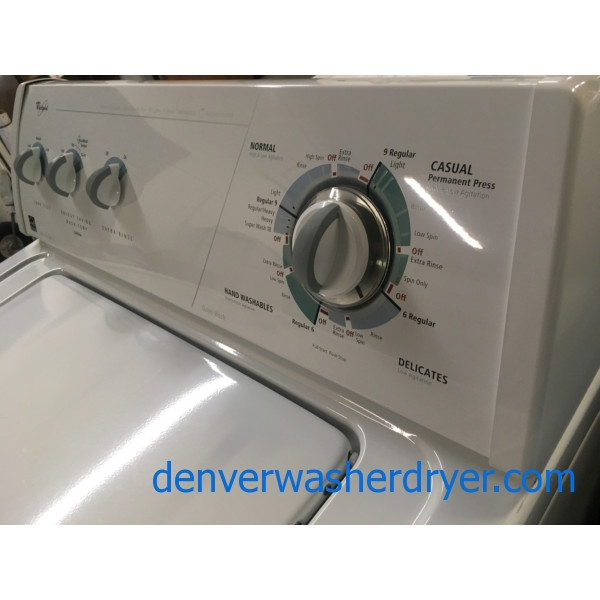 Whirlpool Ultimate Care II Washer, Agitator, AccuWash Sensor, Energy-Star Rated, Quality Refurbished, 1-Year Warranty!