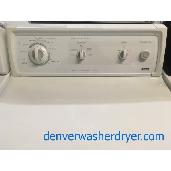 Great HeavyDuty Kenmore ELITE Dryer, 27" Wide, Electric, Wrinkle Guard