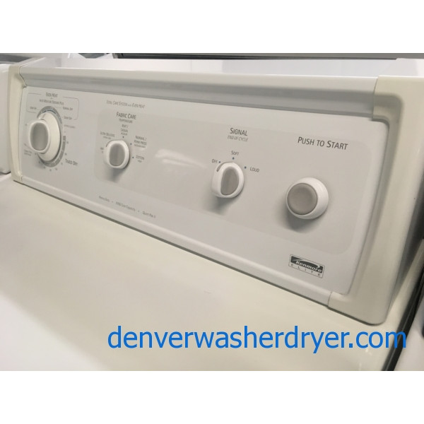 Great HeavyDuty Kenmore ELITE Dryer, 27" Wide, Electric, Wrinkle Guard