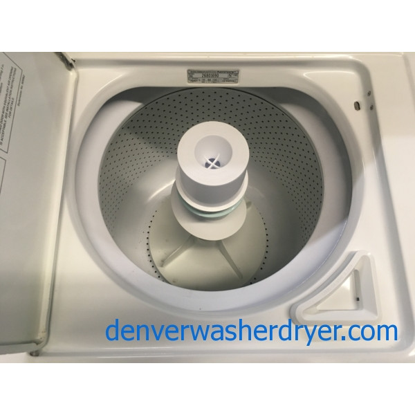 RARE! Kenmore 80 Series Washer w/ Black Headboard, Agitator, Heavy-Duty, Quality Refurbished, 1-Year Warranty!