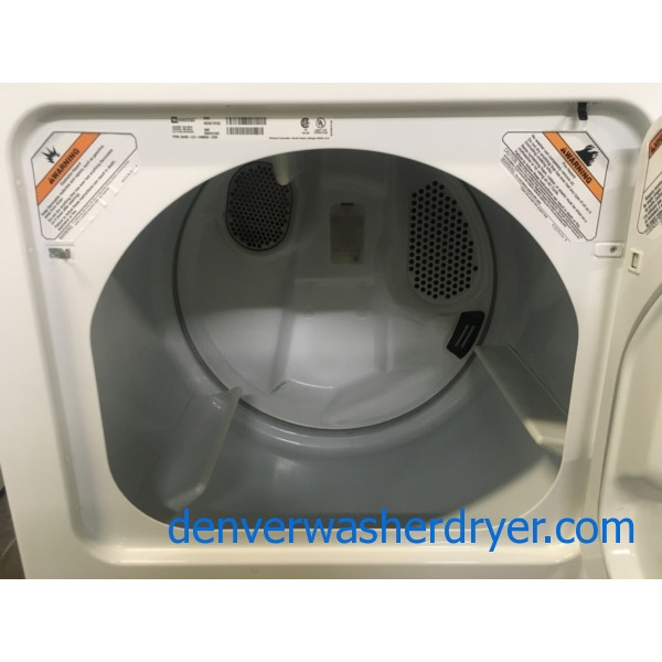 Maytag Legacy Series Set, Electric, Agitator, 29″ Wide, Capacity 7.0 Cu.Ft., Wrinkle Prevent, Quality Refurbished, 1-Year Warranty!