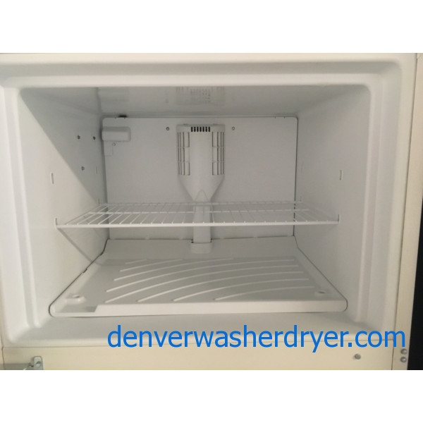 Great Whirlpool Bisque Refrigerator, TopMount, Capacity 18.0 Cu.Ft