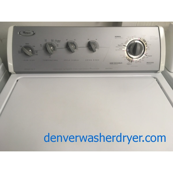 Whirlpool Ultimate Care II Washer, Agitator, Extra Rinse Option, Capacity 3.2 Cu.Ft., Quality Refurbished, 1-Year Warranty!