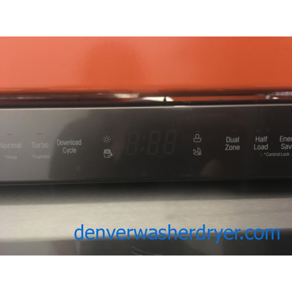 Great LG Dishwasher, Black Stainless, Built-In, Sensor Clean, Download Cycle, Quality Refurbished, 1-Year Warranty!