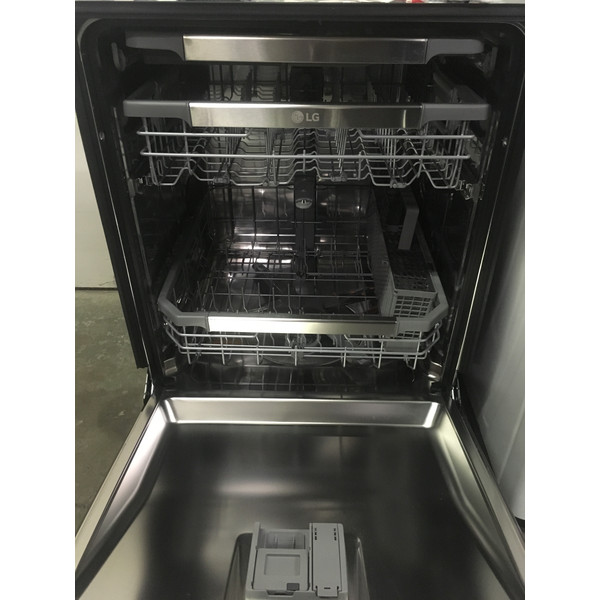 NEW!! LG Black Stainless Dishwasher, Built-In, Tall Tub, Energy-Star Rated, 3 Racks, WiFi Enabled, 1-Year Warranty!