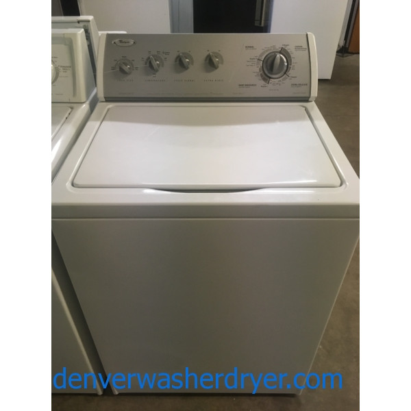 MixMatch Whirlpool Ultimate Care II Washer, 29" 220V Dryer, 1Year