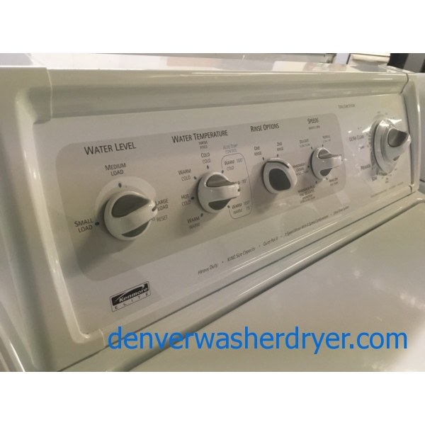 Kenmore ELITE Washer, Agitator, Heavy-Duty, Capacity 3.2 Cu.Ft., Extra Rinse Option, Quality Refurbished, 1-Year Warranty!