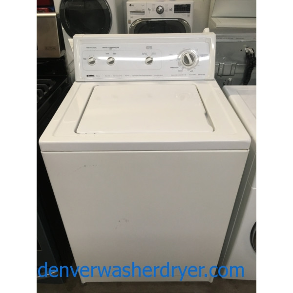 Nice Kenmore 80 Series Washer, Whirlpool Dryer, 220V, 29″ Wide, 1-Year Warranty!