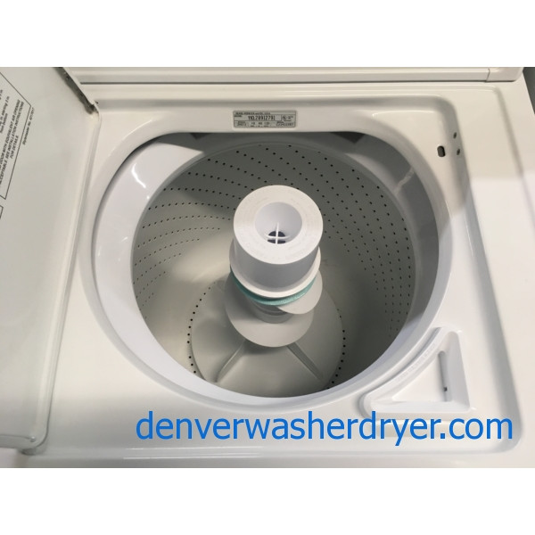 Awesome Kenmore 90 Series Washer and Dryer, Agitator, 27″ Wide, 220V, Capacity 7.0 Cu.Ft., Quality Refurbished, 1-Year Warranty!