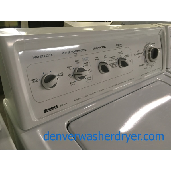Great Kenmore 90 Series Washer, HeavyDuty, Agitator, ExtraRinse