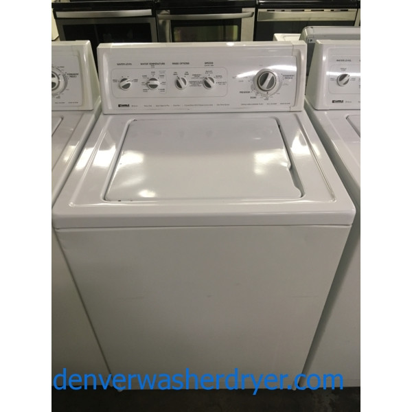 Great Kenmore 90 Series Washer, HeavyDuty, Agitator, ExtraRinse
