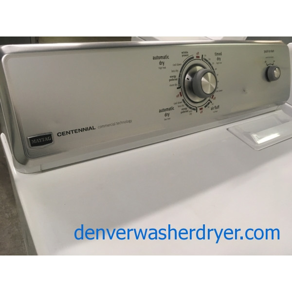 Maytag Dryer, Commercial Tech., 220V, 29″ Wide, Wrinkle Prevent Option, Capacity 7.0 Cu.Ft., Quality Refurbished, 1-Year Warranty!