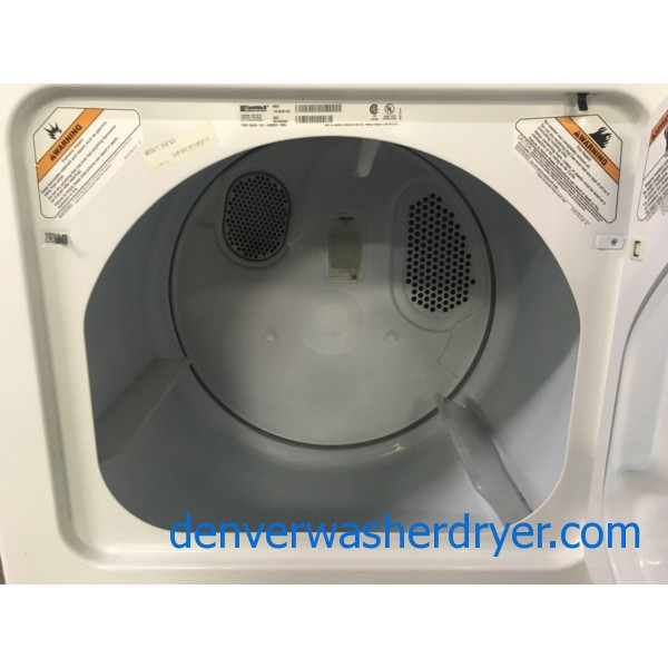 Kenmore 400 Dryer, Auto Dry, 29″ Wide, 220V, Wrinkle Guard Option, Capacity 7.0 Cu.Ft., Quality Refurbished, 1-Year Warranty Parts!