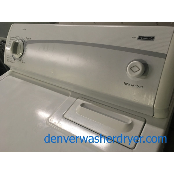 Kenmore 400 Dryer, Auto Dry, 29" Wide, 220V, Wrinkle Guard Option, Capacity 7.0 Cu.Ft., Quality