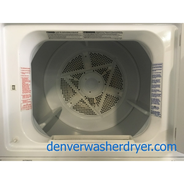 Kenmore Laundry Center, 27" Wide, Agitator, Extra Rinse Option, 220V