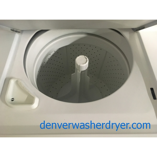 Kenmore Laundry Center, 27" Wide, Agitator, Extra Rinse Option, 220V