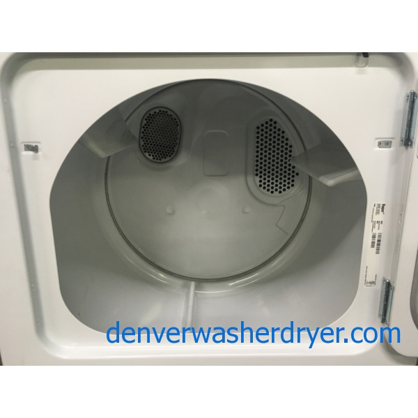 Nice Roper by Whirlpool Dryer, 220V, 29" Wide, Capacity 7.0 Cu.Ft