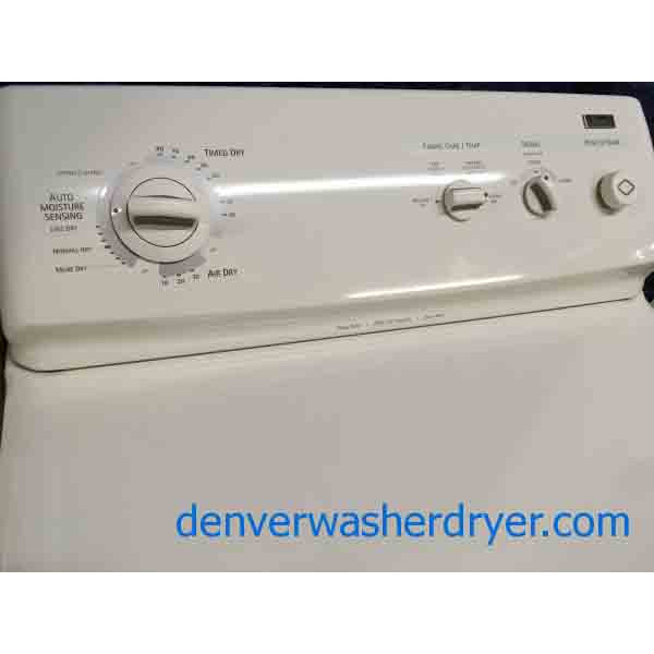 KING Size Kenmore Elite Washer|Dryer Set, Electric, Almond, 1-Year Warranty